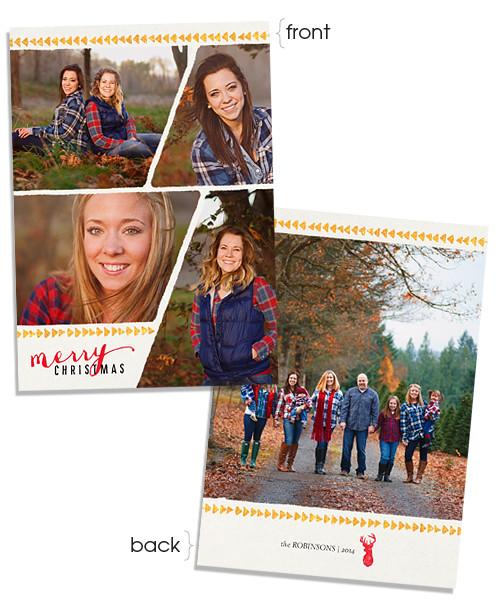 Merry Memories 5x7 Flat Card